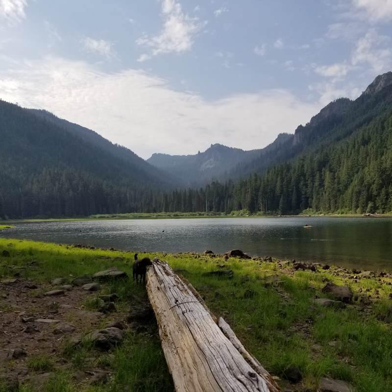 Pamelia Lake and Detroit Dam