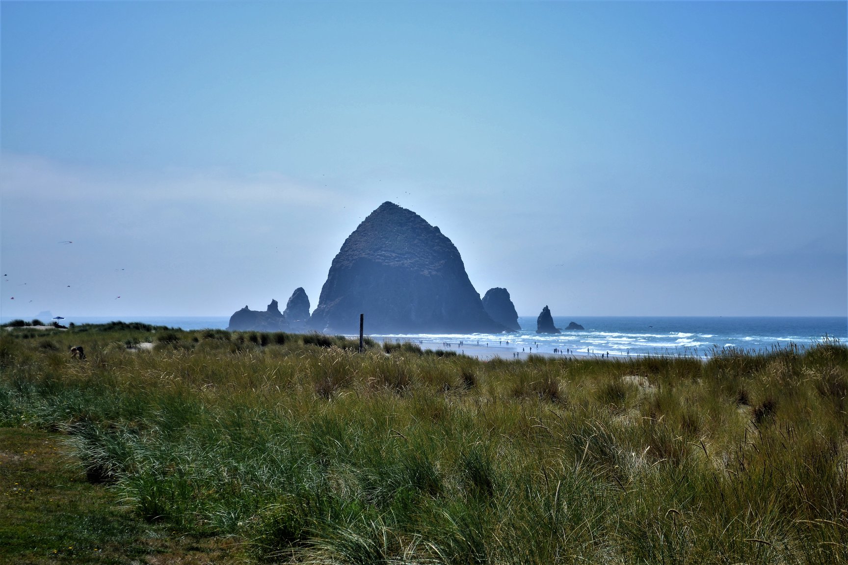 Haystack rock at Cannon Beach