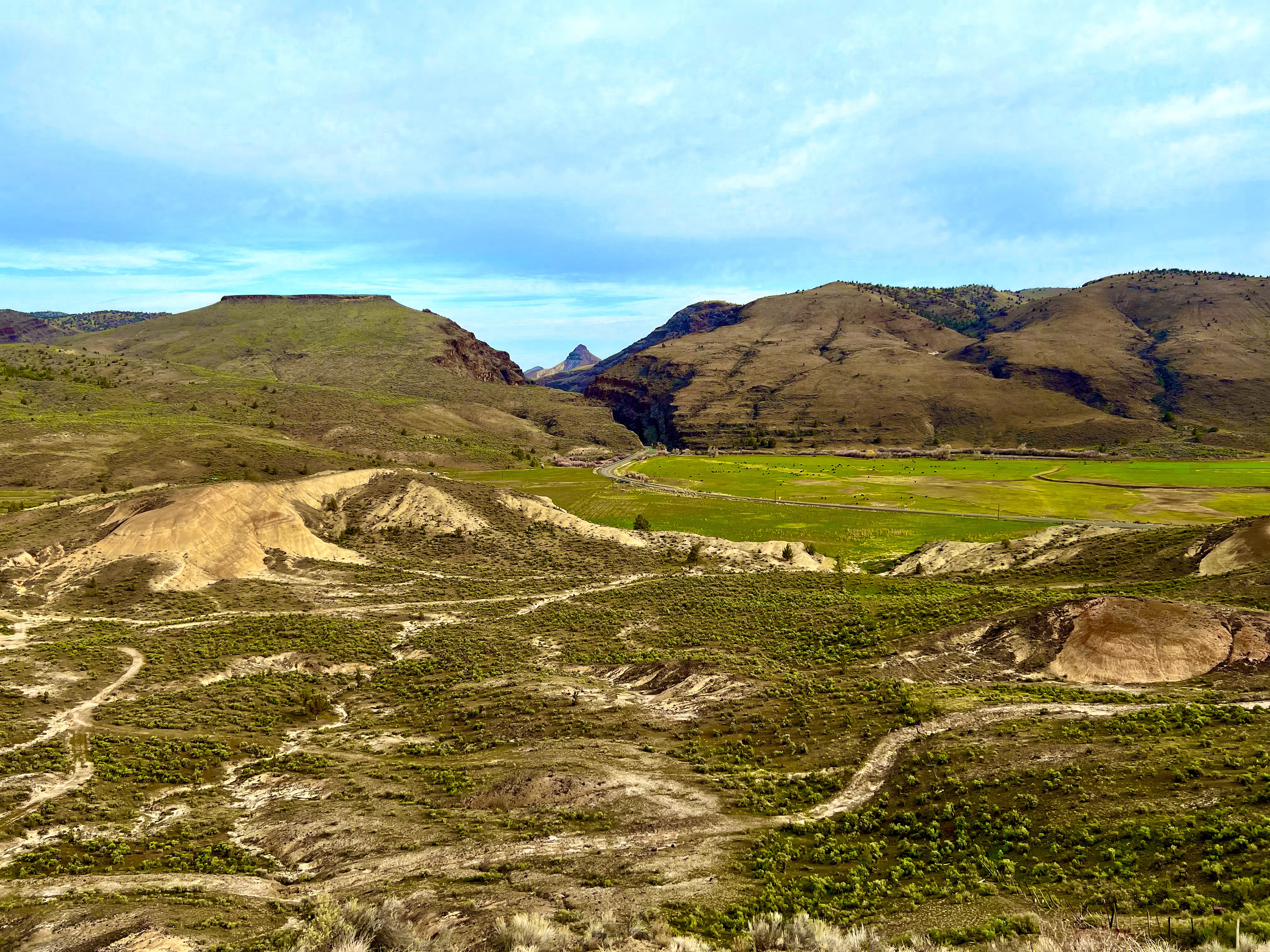 Mascall Overlook - Sheep Rock - John Day Fossil Beds National Monument