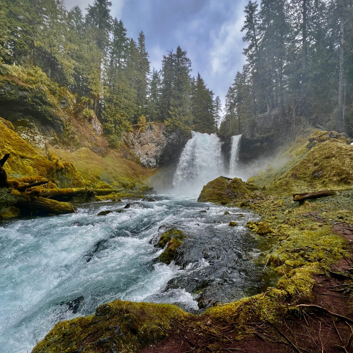 Koosah & Sahalie Falls Trail (waterfall hike)