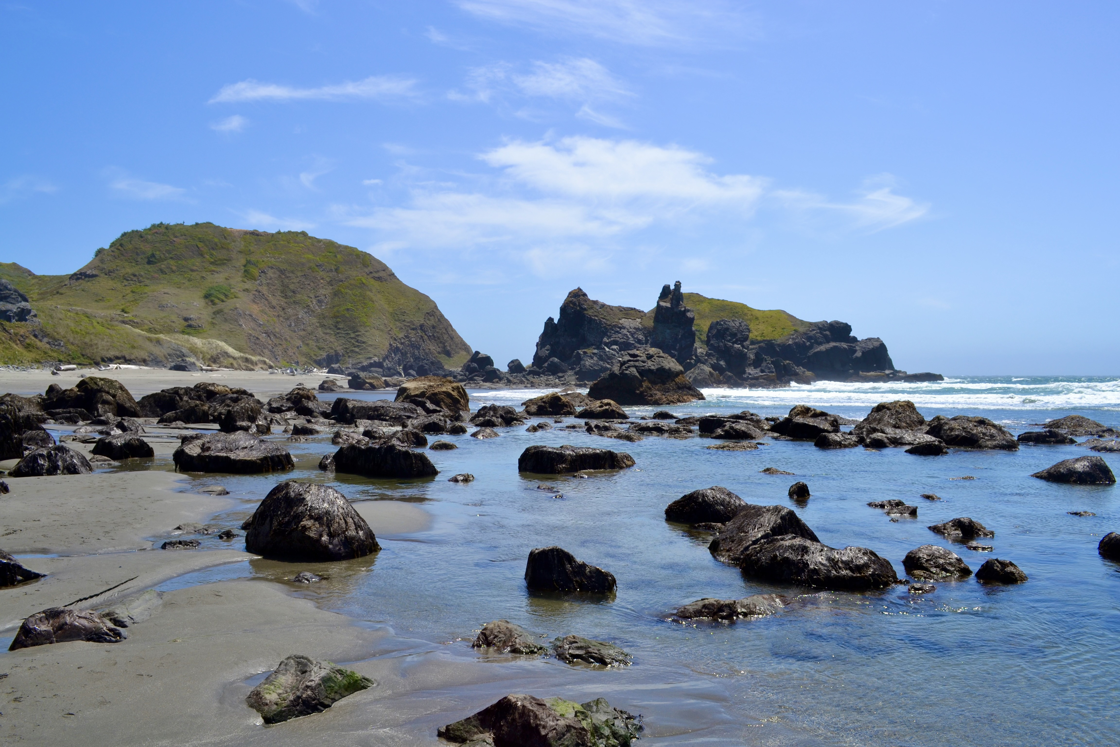 Lone Ranch Beach at the south end of the Samuel H Boardman corridor