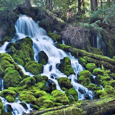 Oregon Waterfalls Map