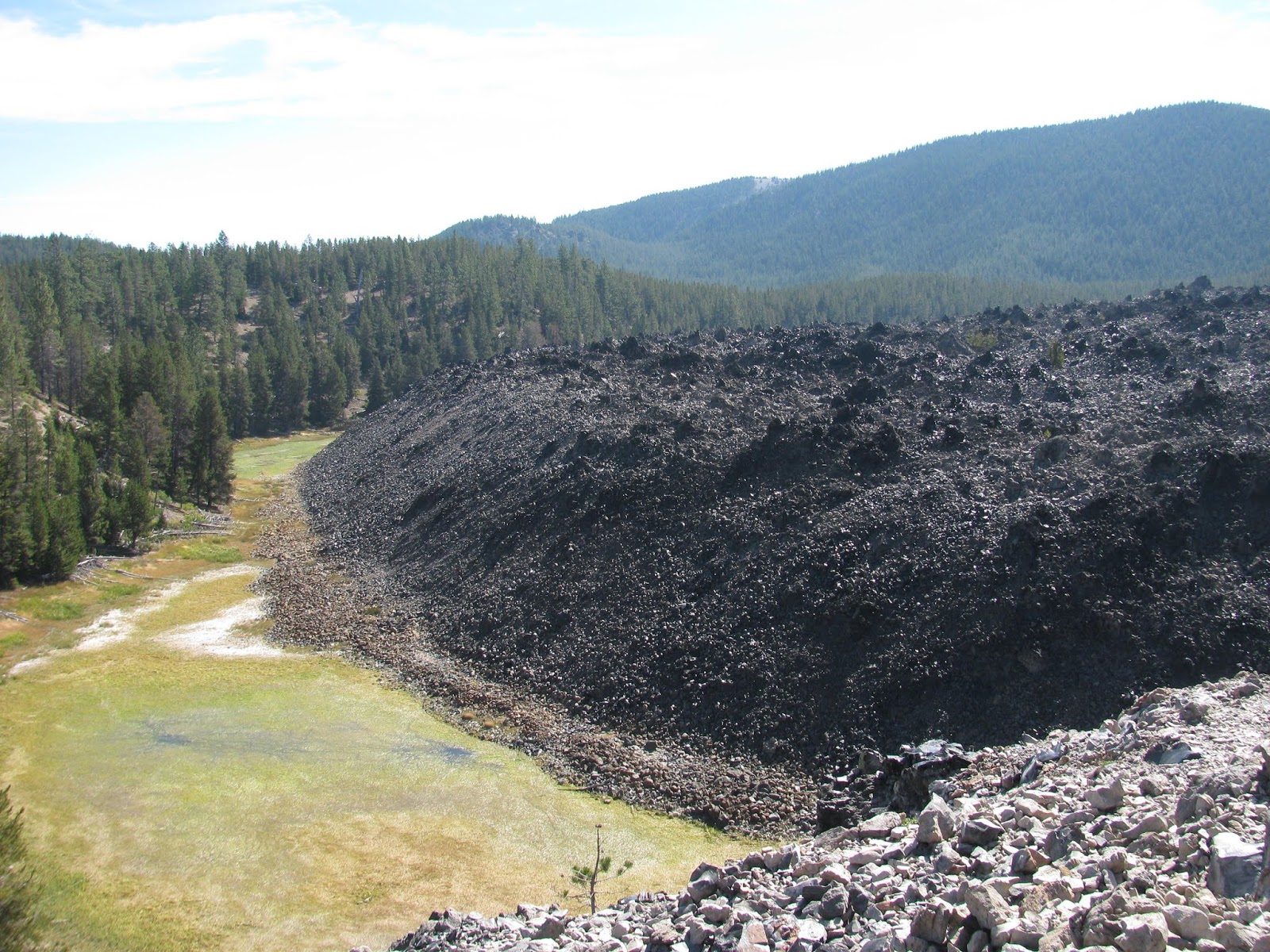 Big Obsidian Flow Trail