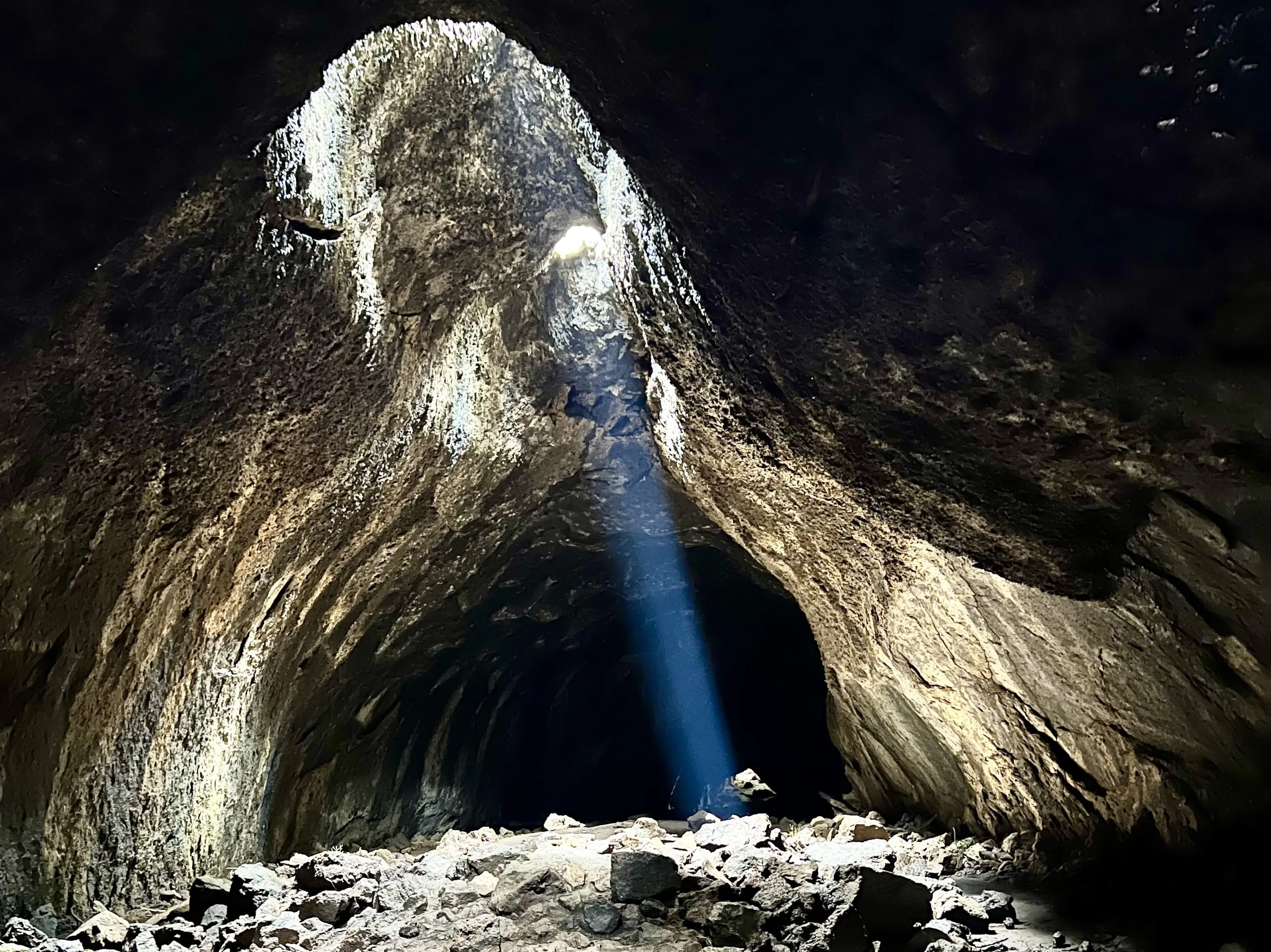 Skylight Caves near sisters oregon