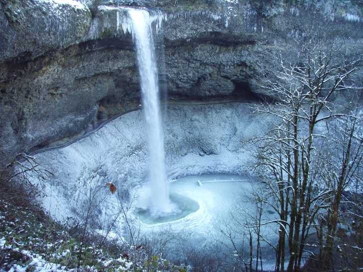 Silver Falls State Park winter