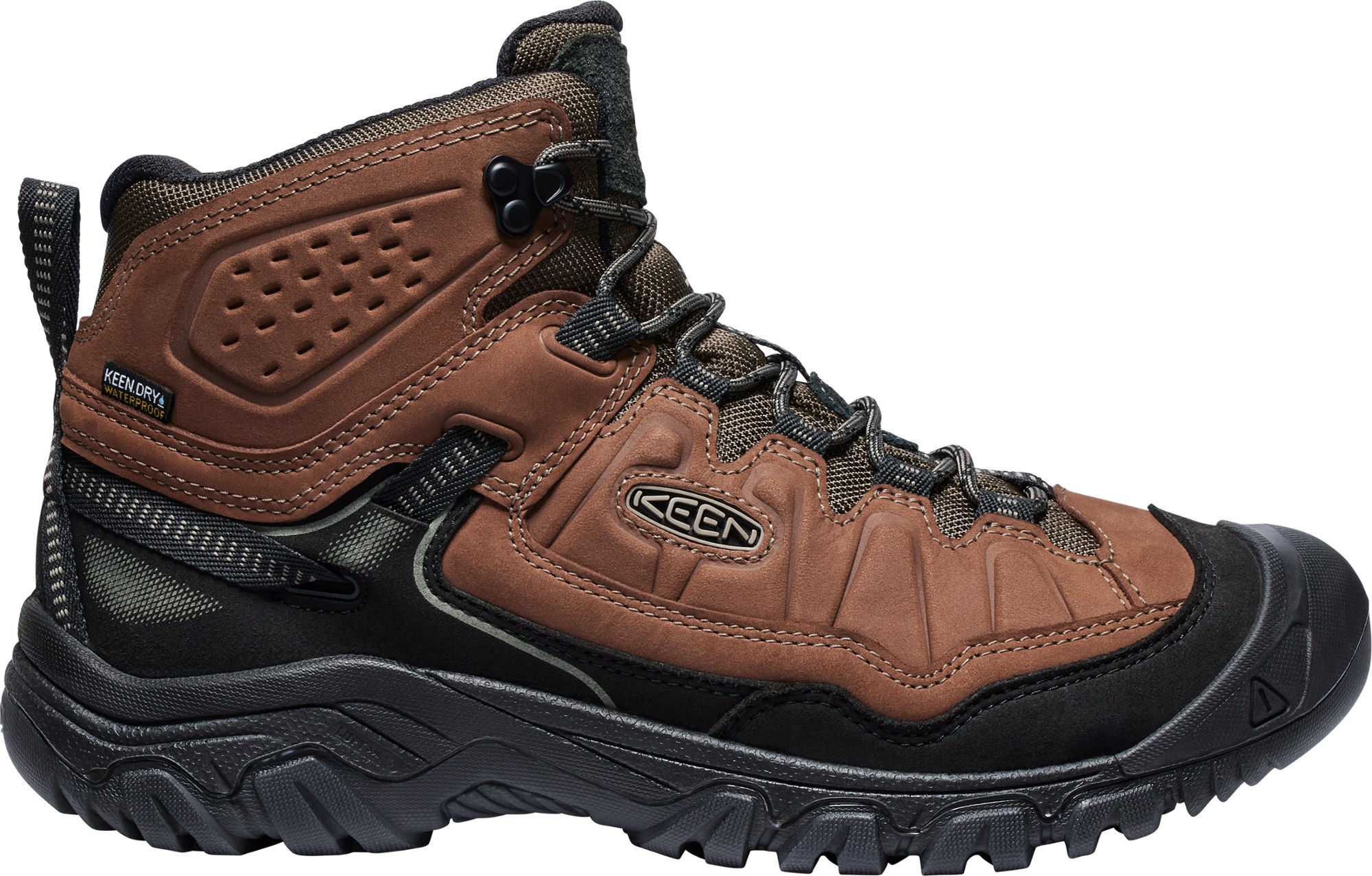Heavy-duty backpacking boot built for multi-day loads