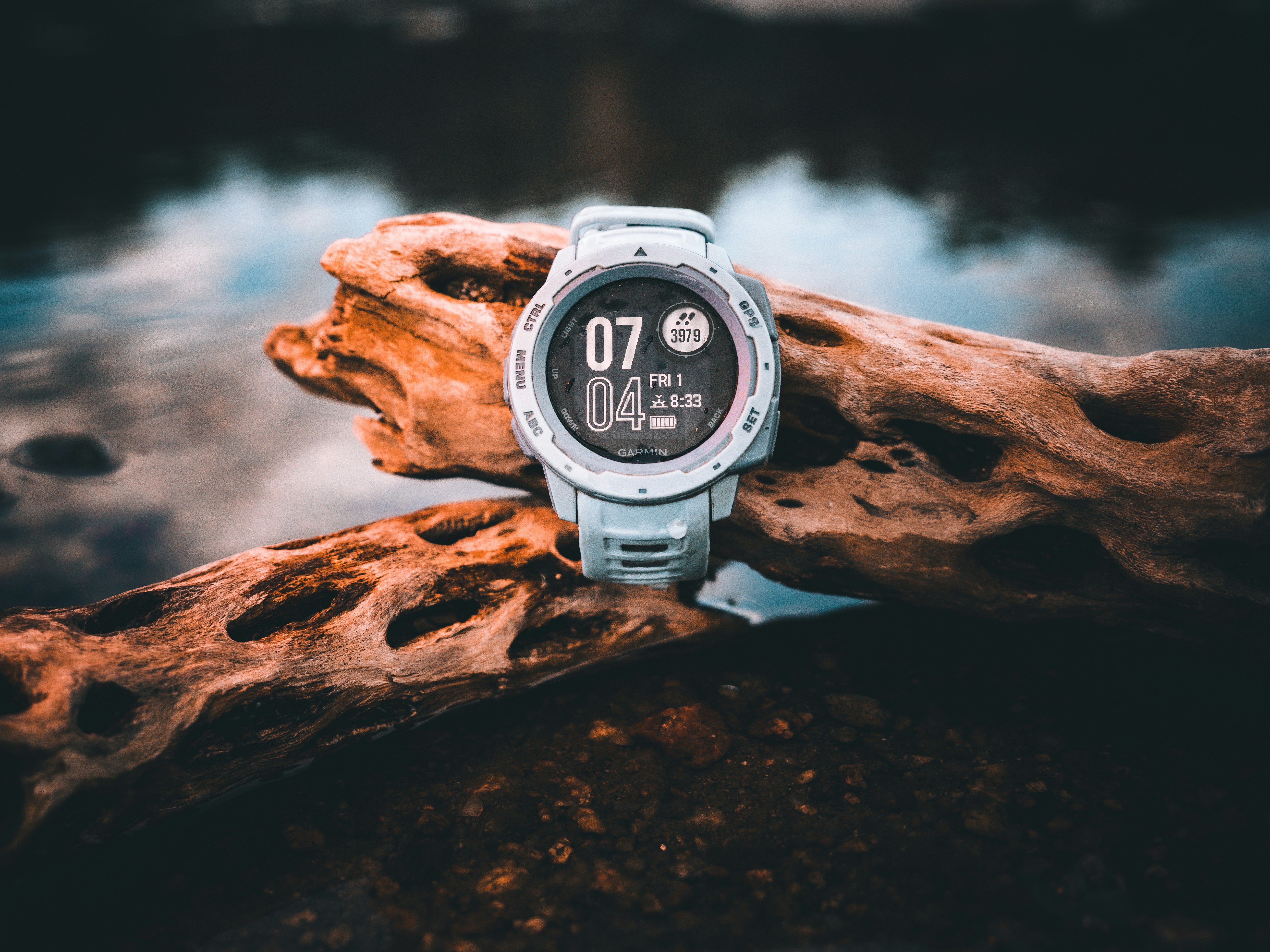Best Garmin watches for women: Venu 3S smartwatch on a woman's wrist showing AMOLED display with health metrics and training data