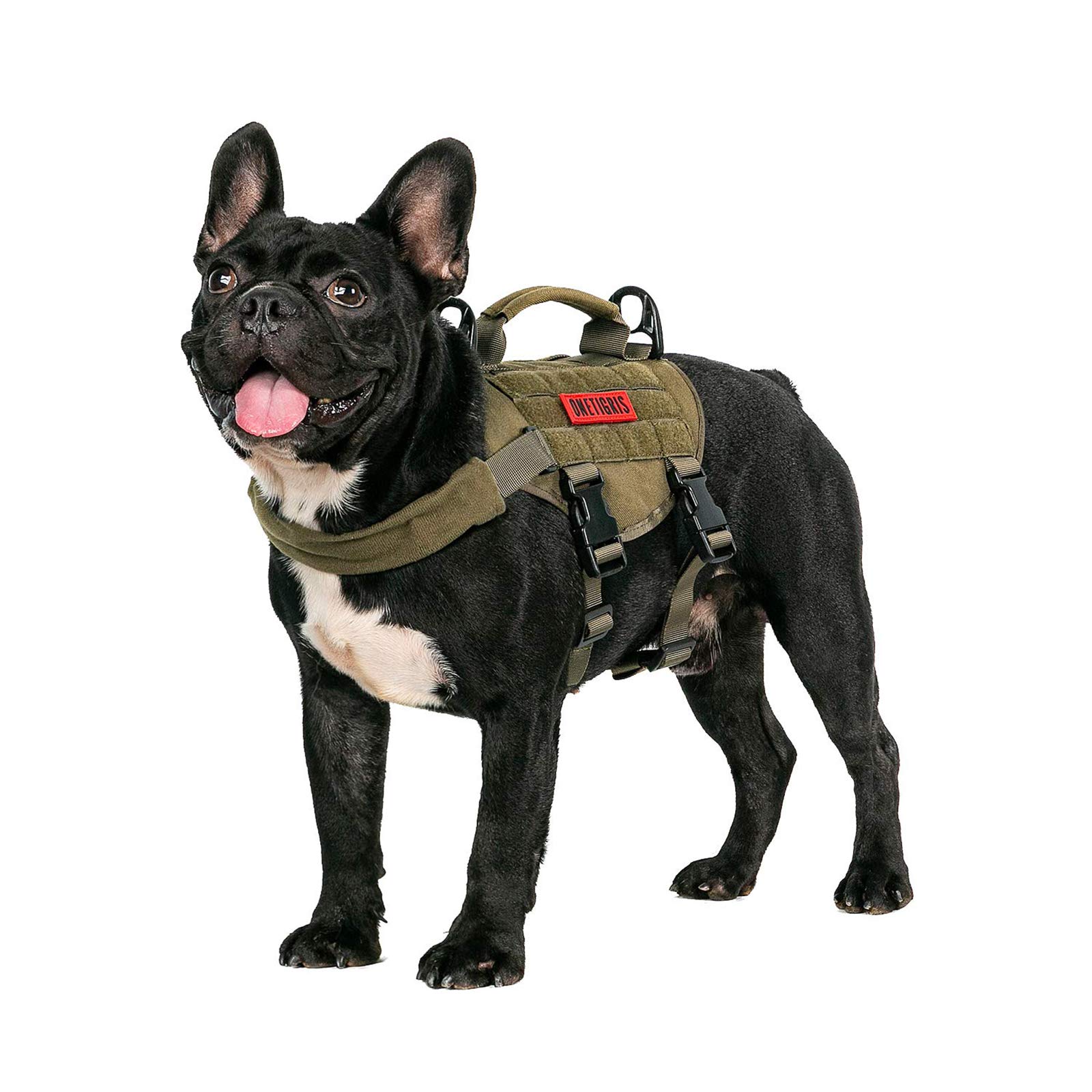 OneTigris Tactical Puppy Harness with handle for small dogs