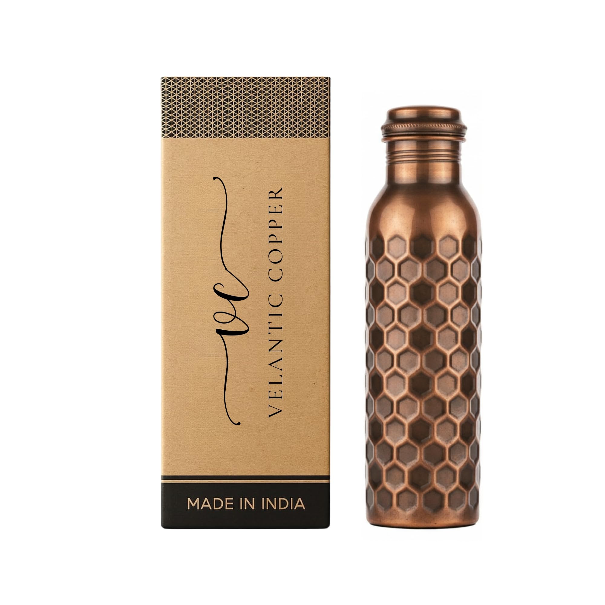 Pure Copper Water Bottle 32oz