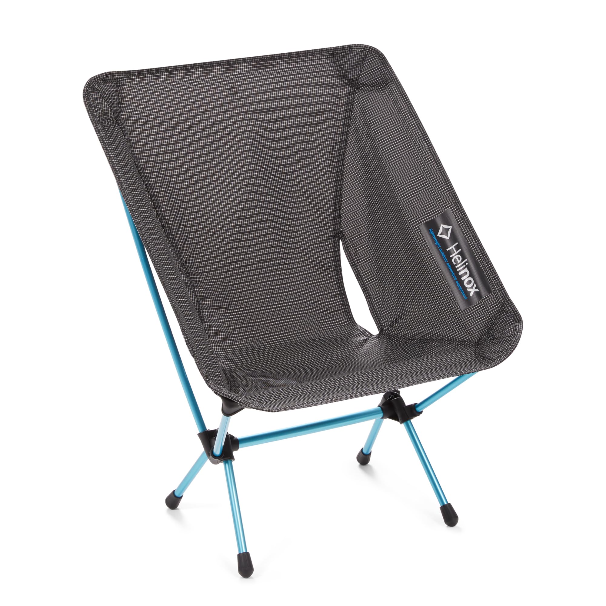 Helinox Chair Zero ultralight backpacking chair next to a 1L Nalgene for size reference