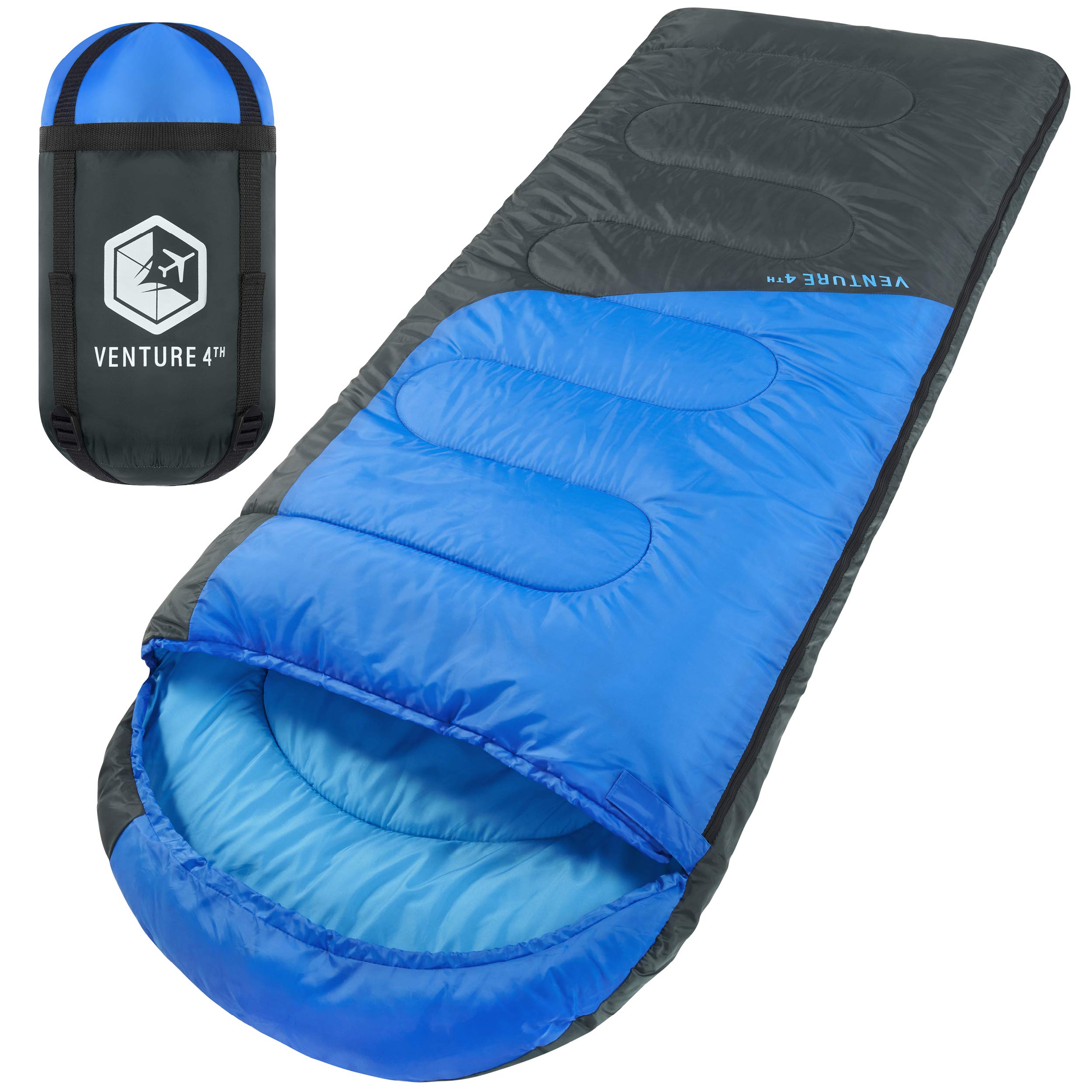 VENTURE 4TH XXL backpacking sleeping bag for tall and broad sleepers