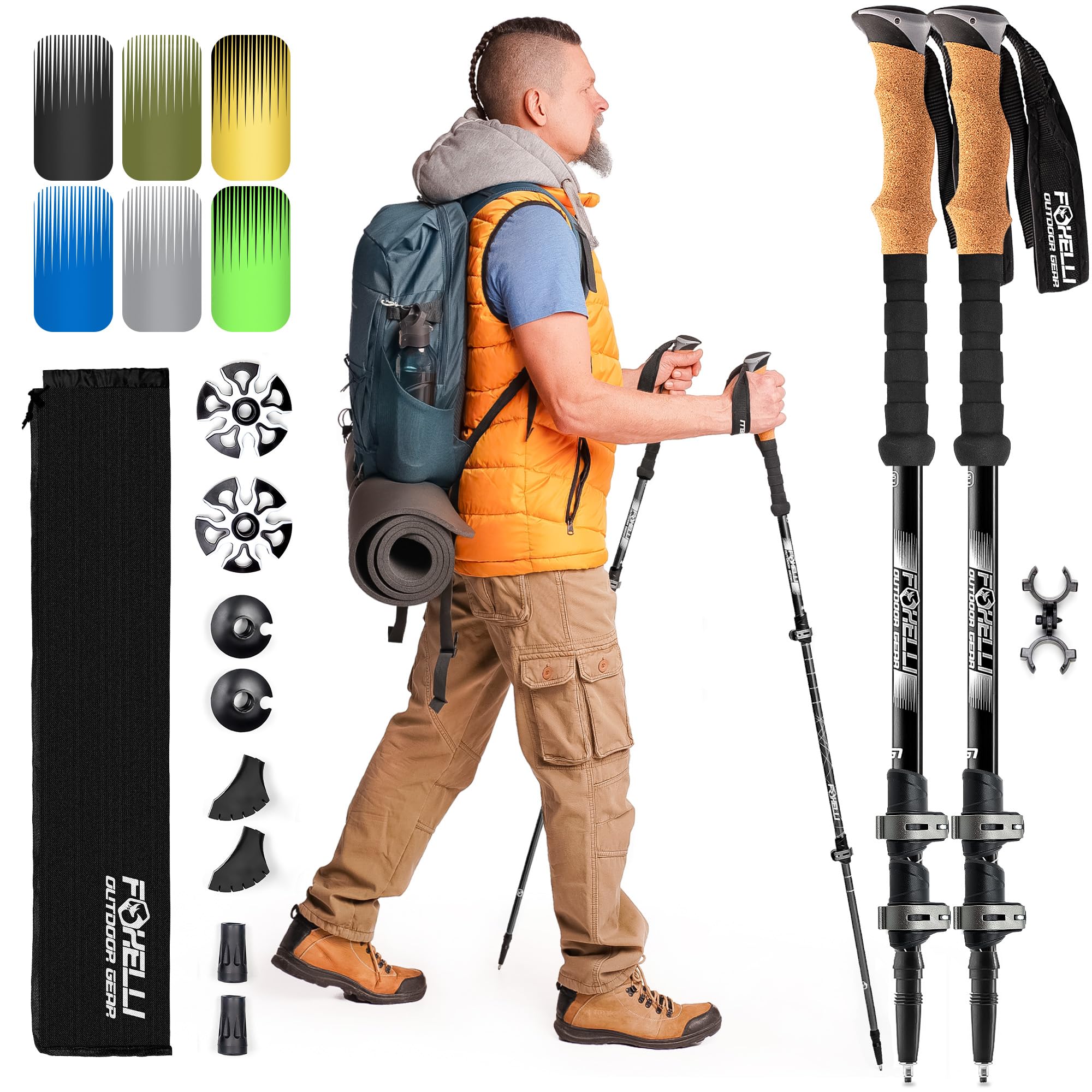 Foxelli Trekking Poles