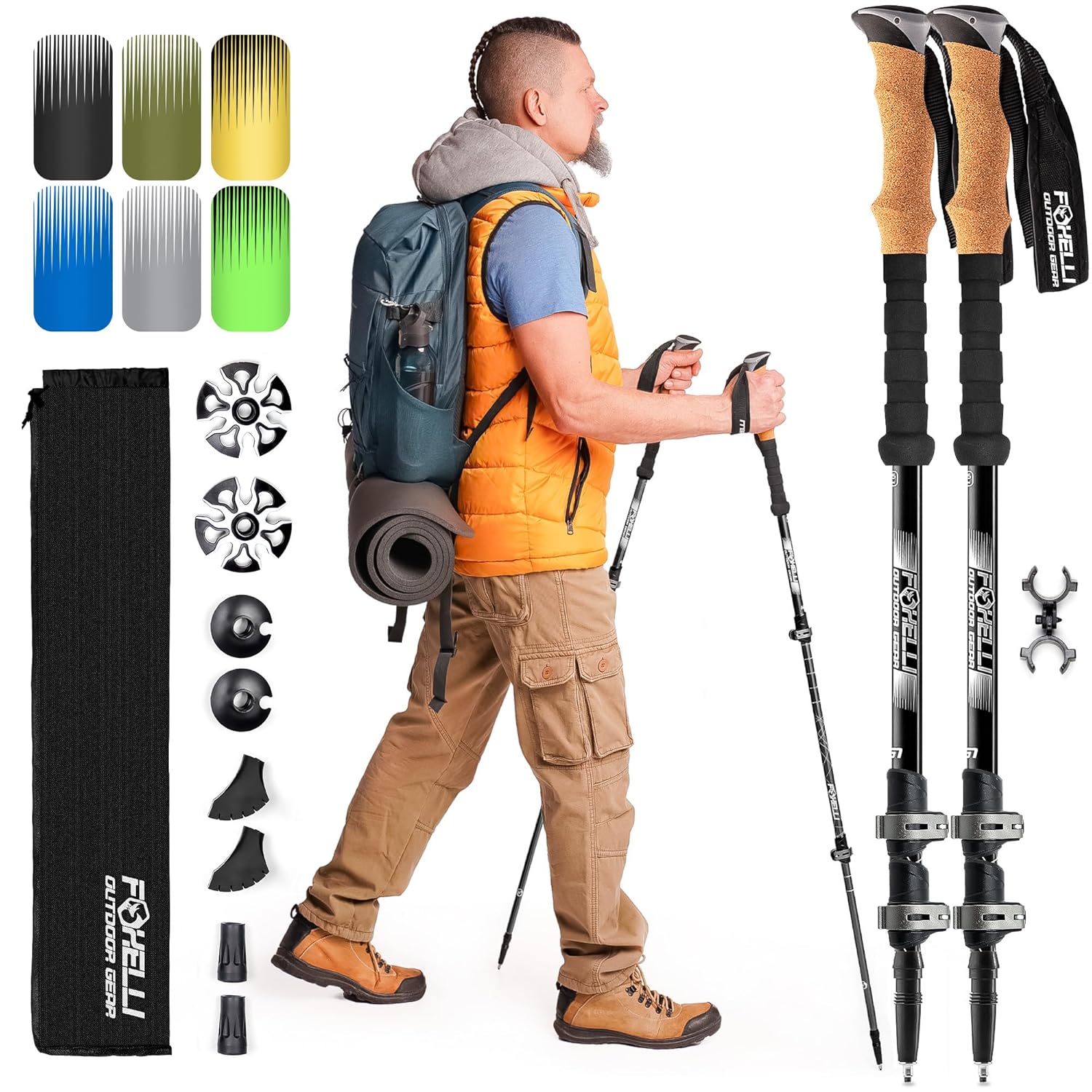 Foxelli Trekking Poles