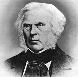 Portrait of John McLoughlin circa 1846, the Hudson's Bay Company manager at Fort Vancouver who aided thousands of Oregon Trail emigrants and was later called the Father of Oregon