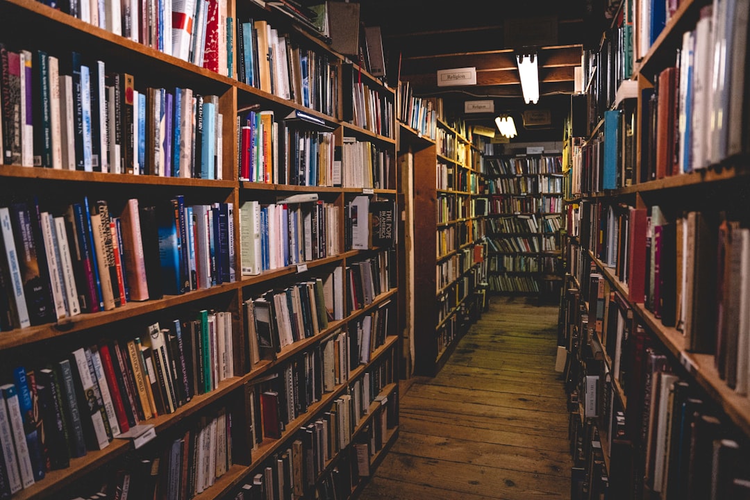 Powell's Books in Portland, the largest independent bookstore in the world