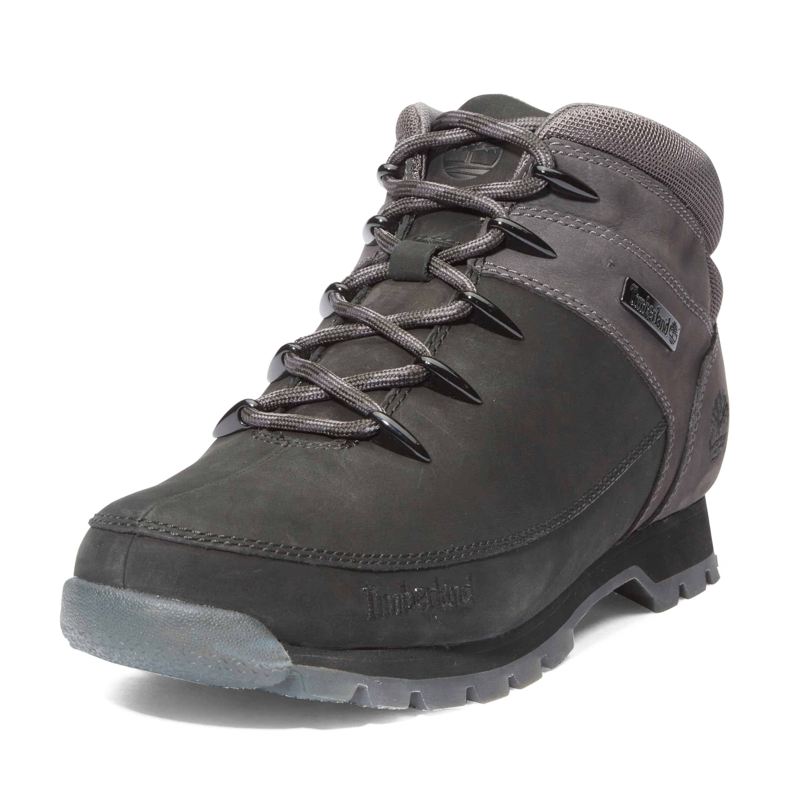 Timberland Men's Euro Sprint Mid Hiking Boot, men's hiking boot, dark gray leather upper with cushioned outsole