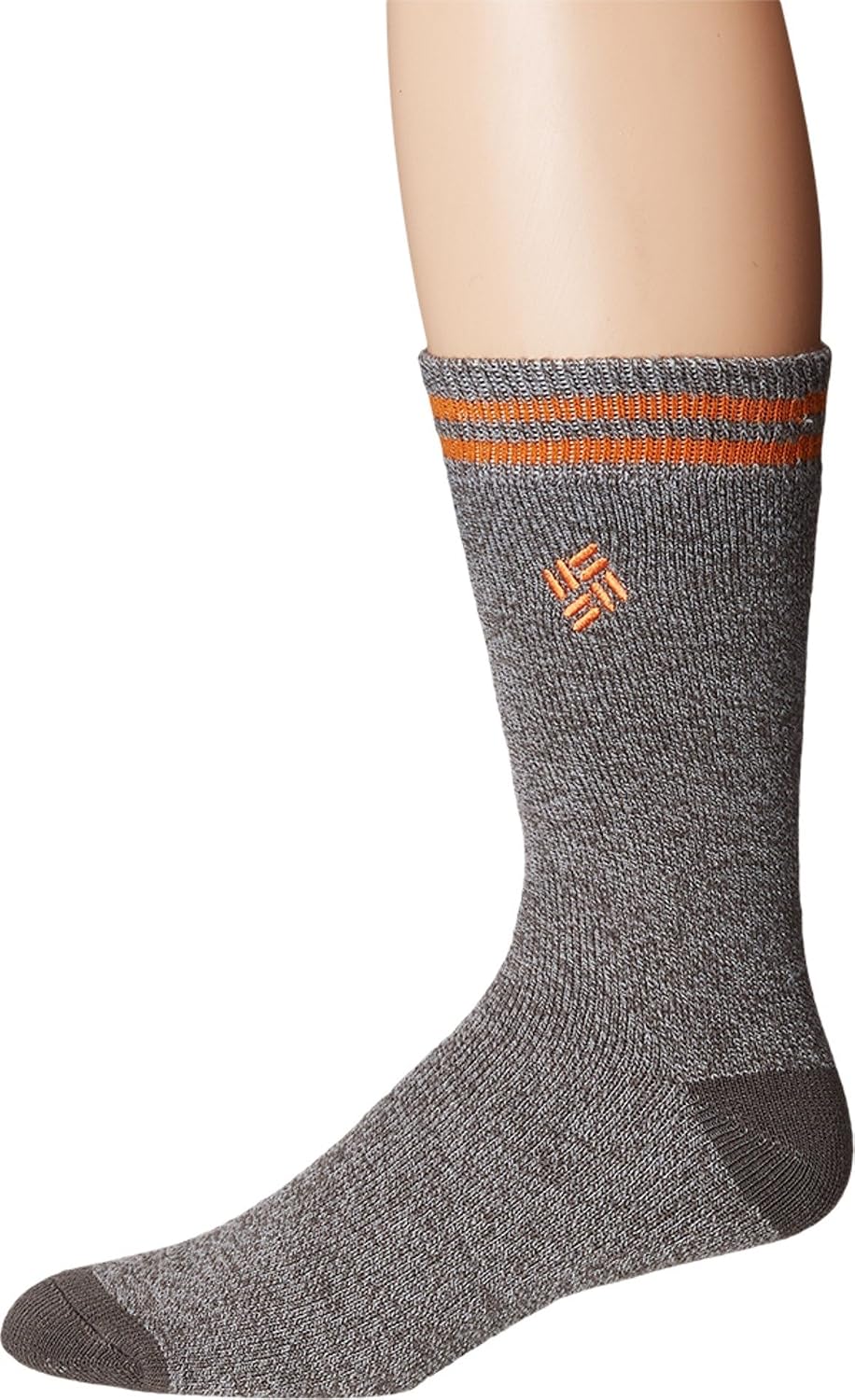 Columbia medium weight fleece lined thermal crew socks two pack