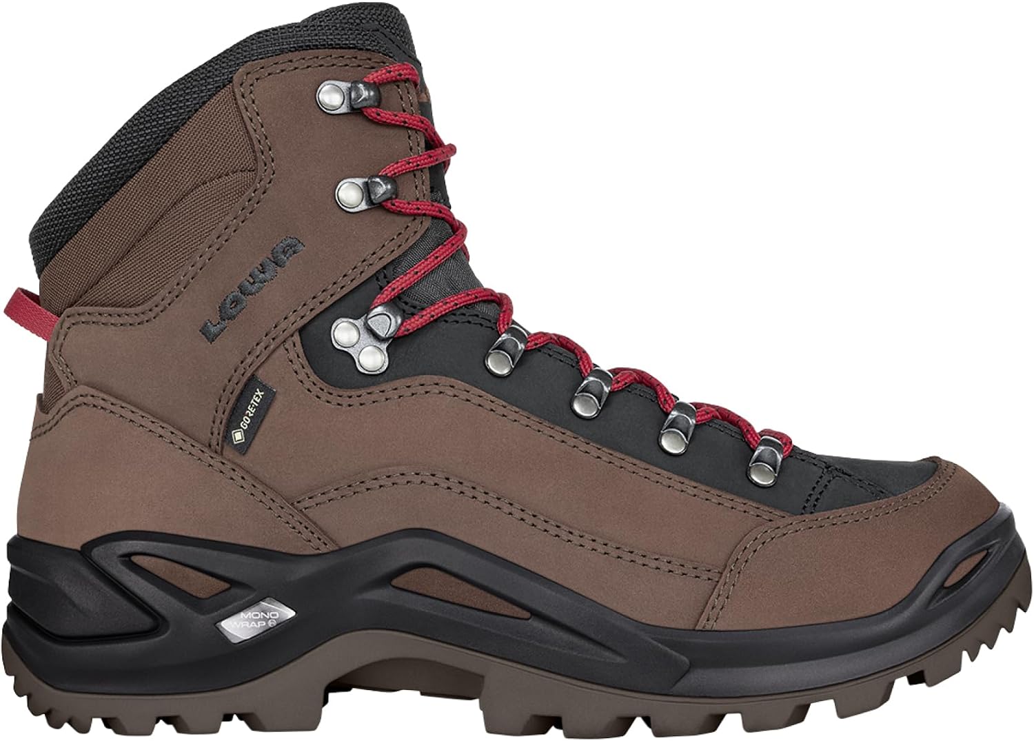 LOWA Renegade GTX Mid nubuck leather hiking boot for men