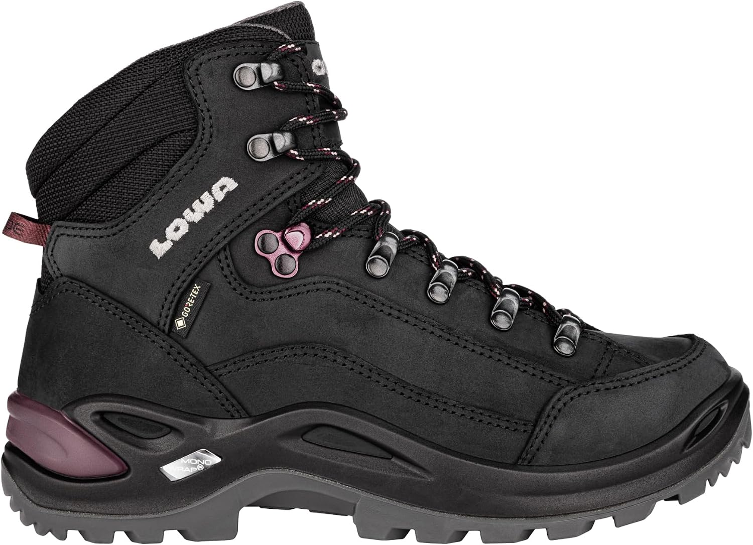 LOWA Renegade GTX Mid nubuck leather hiking boot for women